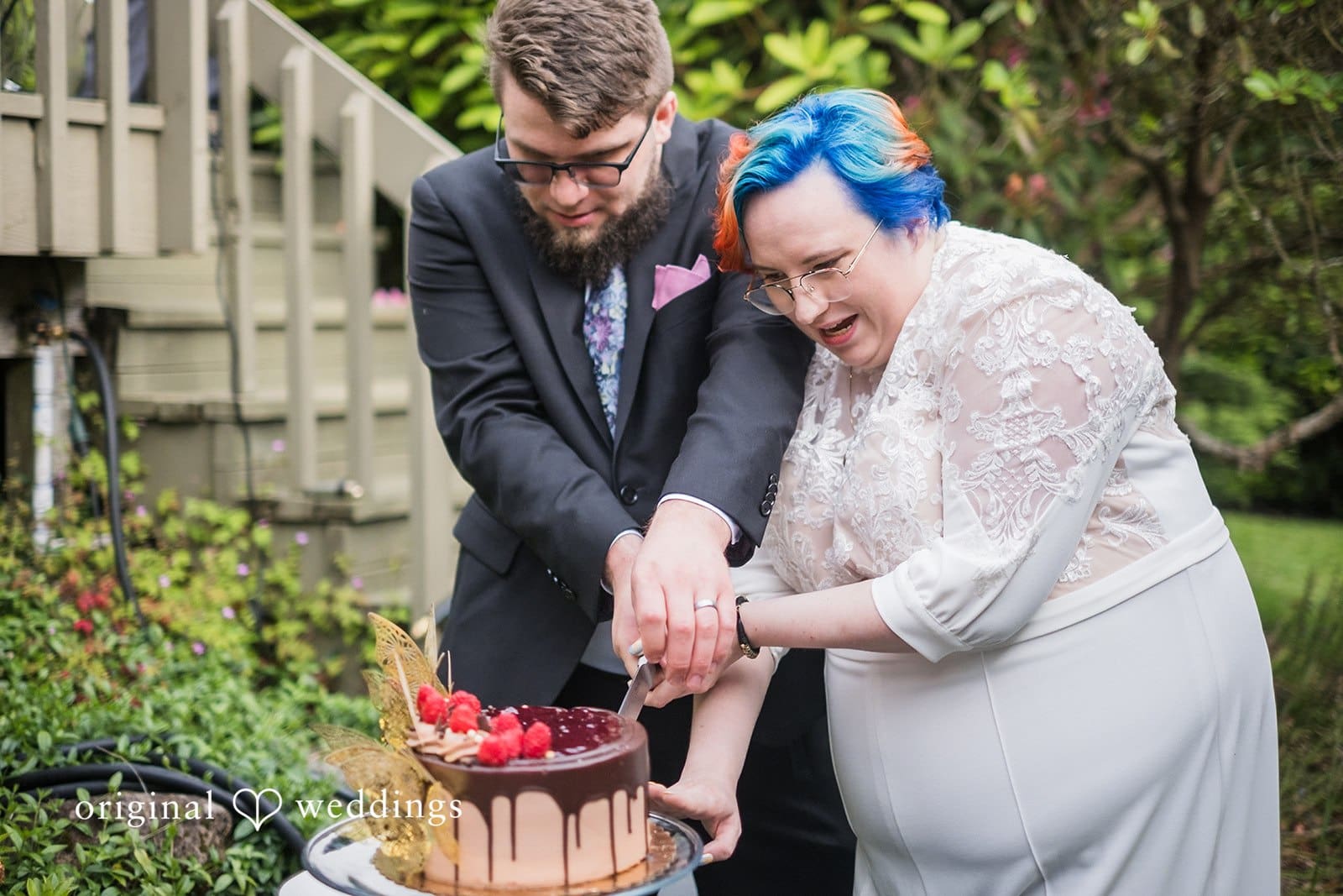 Washington Backyard Wedding // David & Avida -