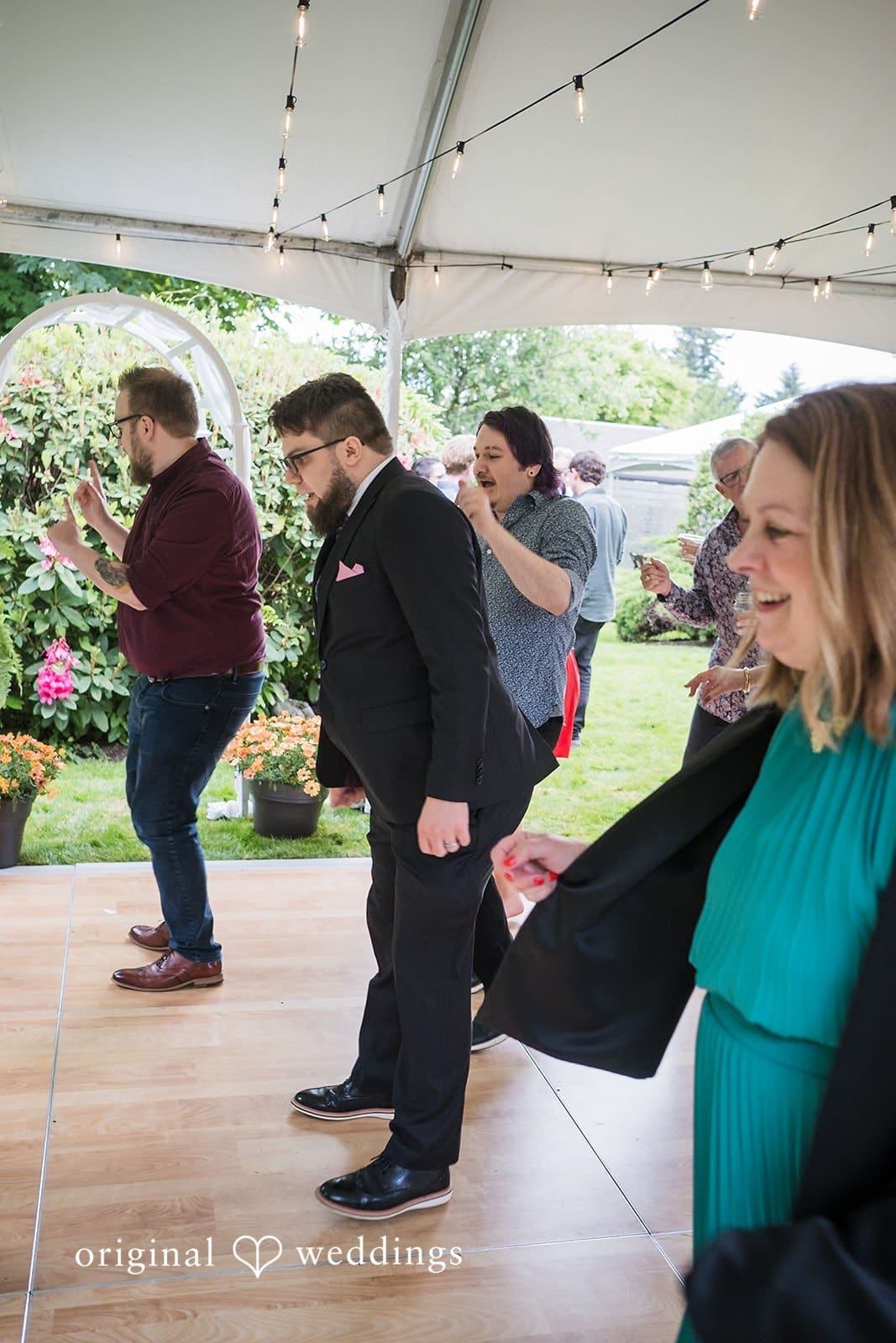 Washington Backyard Wedding // David & Avida -