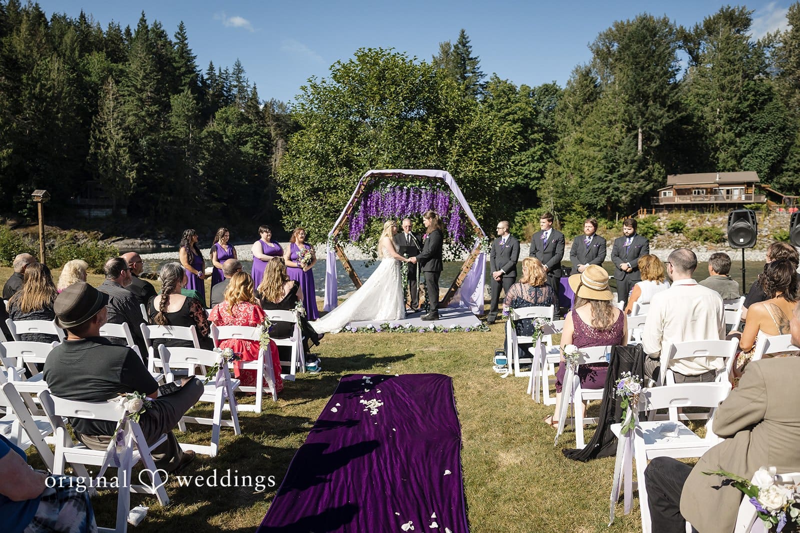 Washington Backyard Wedding // Lily & Nathaniel -