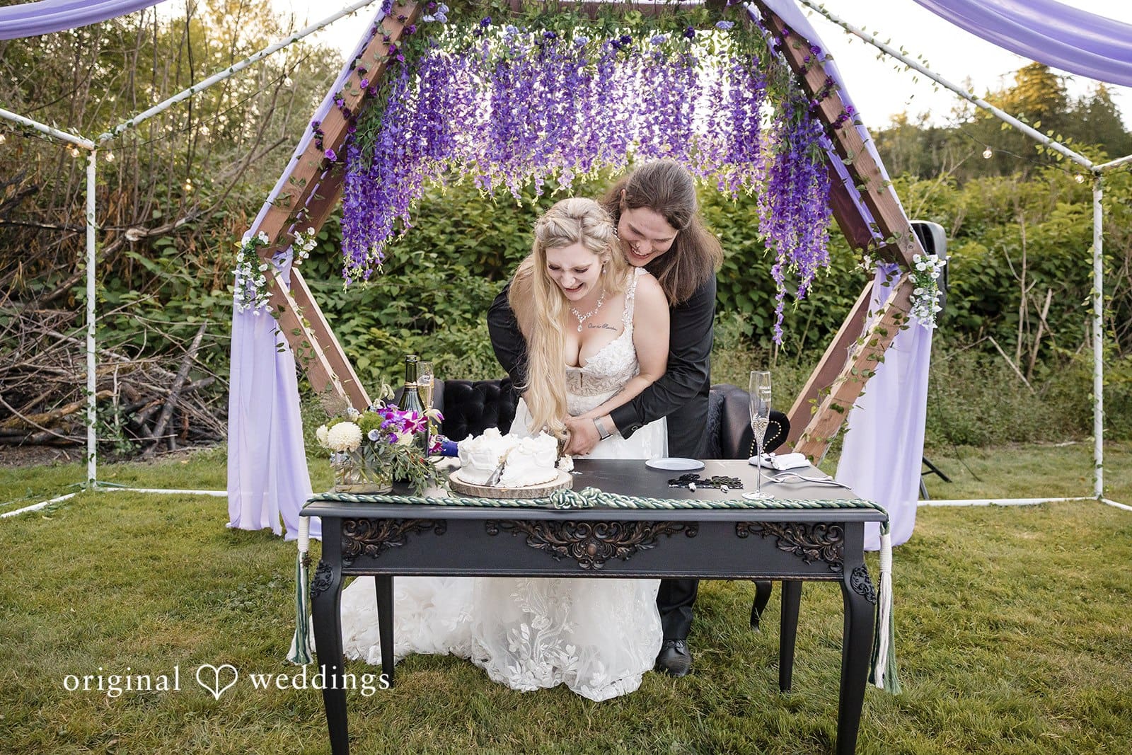 Washington Backyard Wedding // Lily & Nathaniel -
