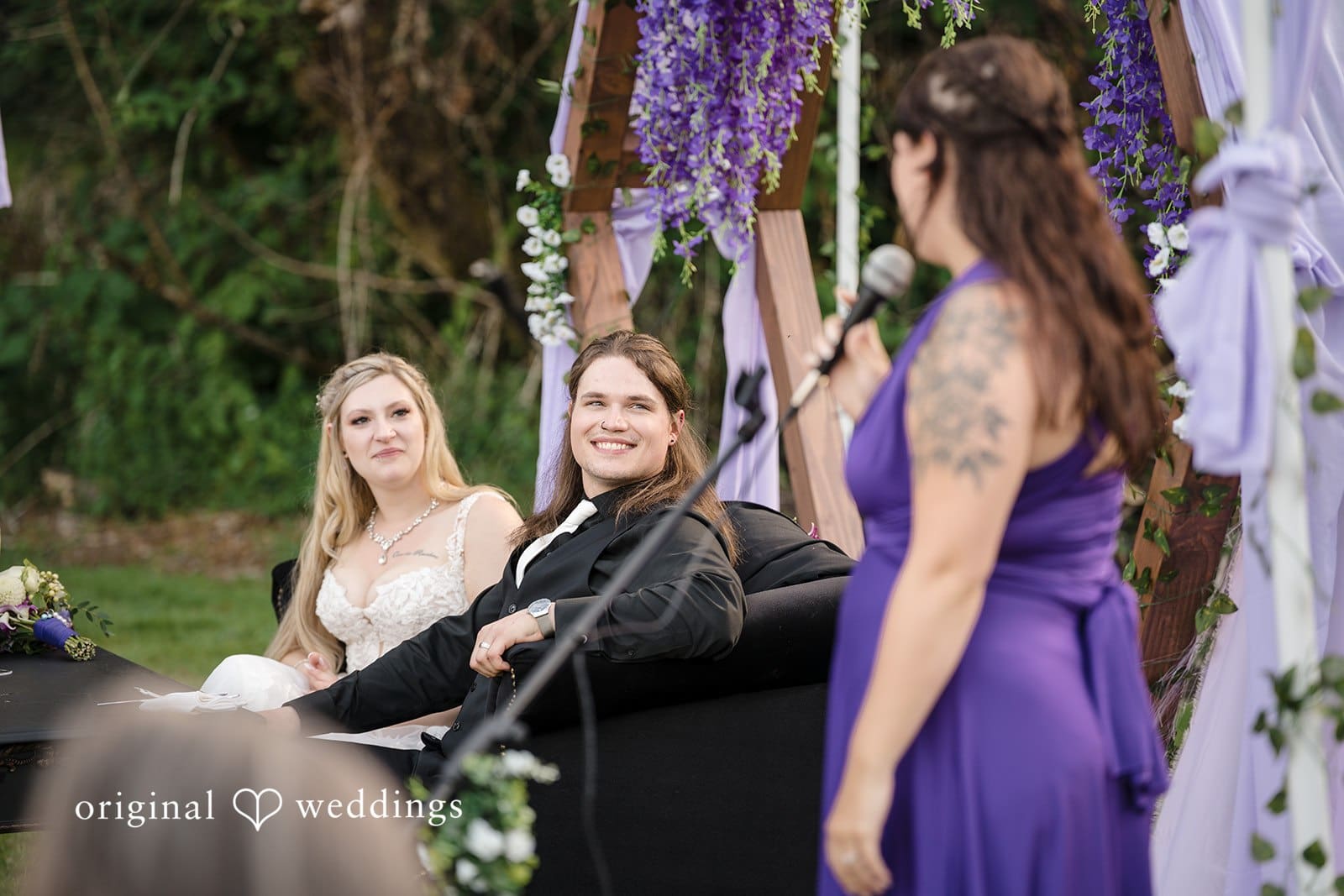 Washington Backyard Wedding // Lily & Nathaniel -