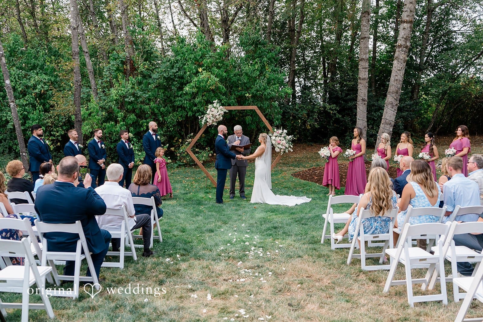 Washington Backyard Wedding // Shawnell & Brady -