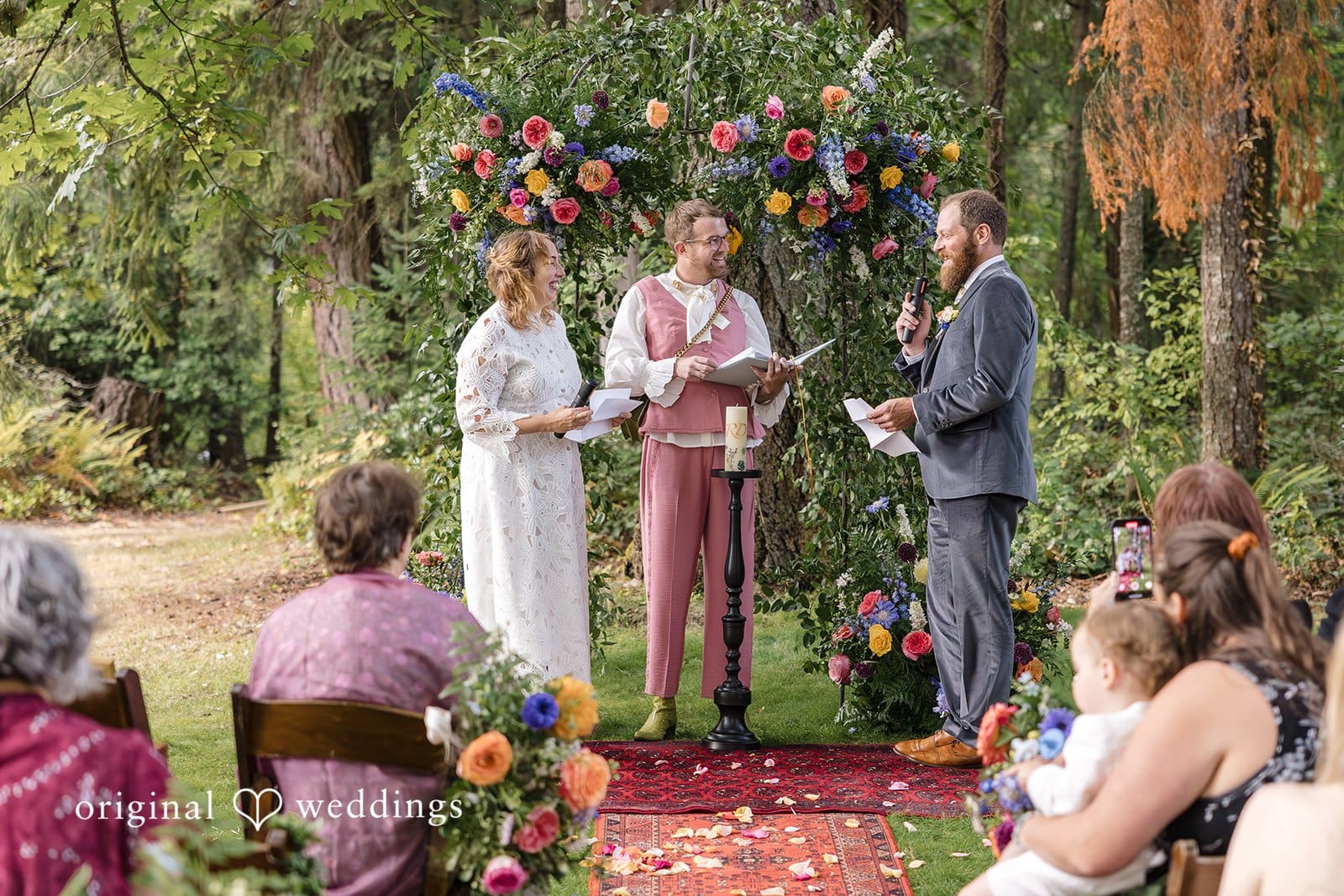 Washington Backyard Wedding // Rhianon & Dennis -