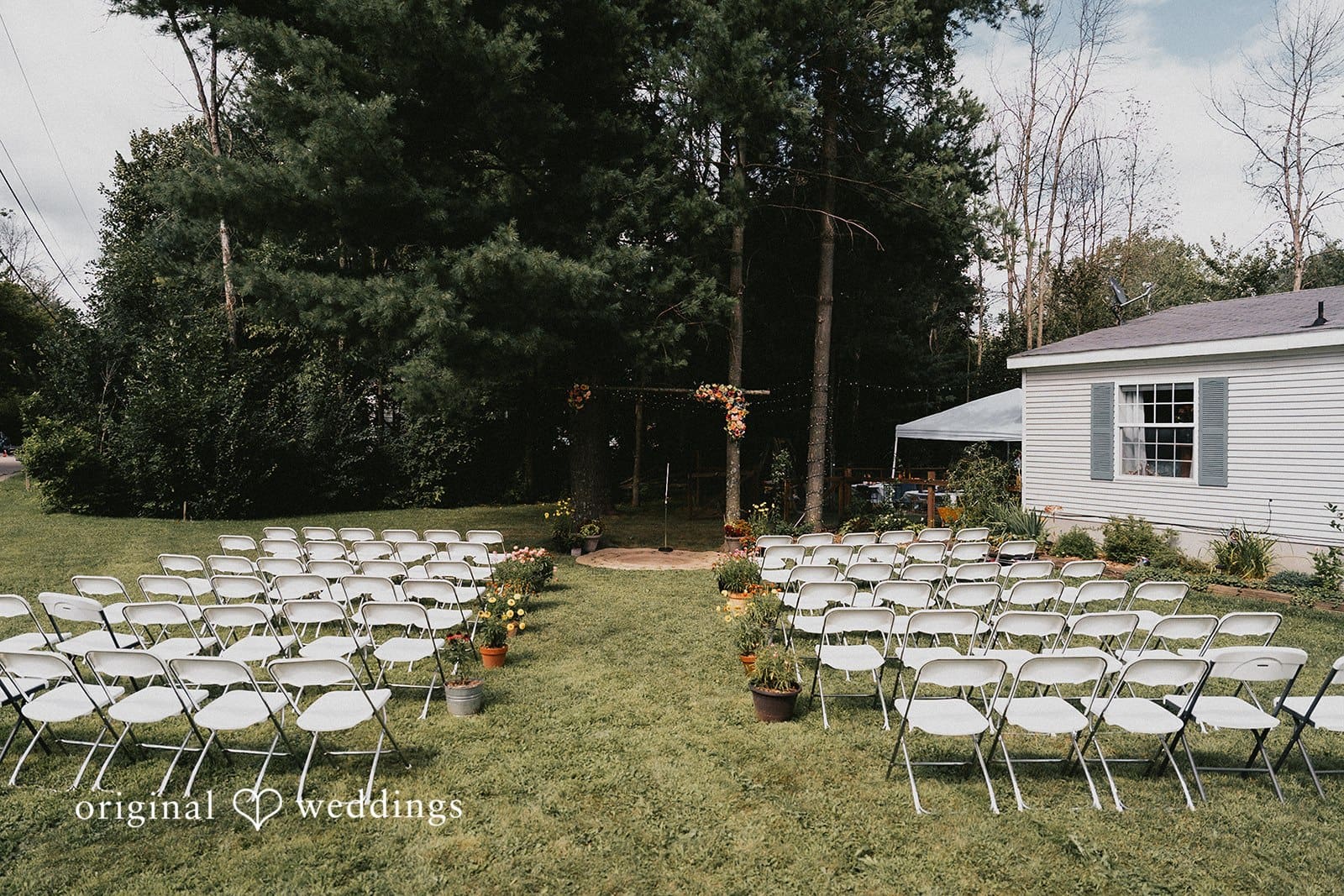 Wisconsin Backyard Wedding // Dalina & Alex -