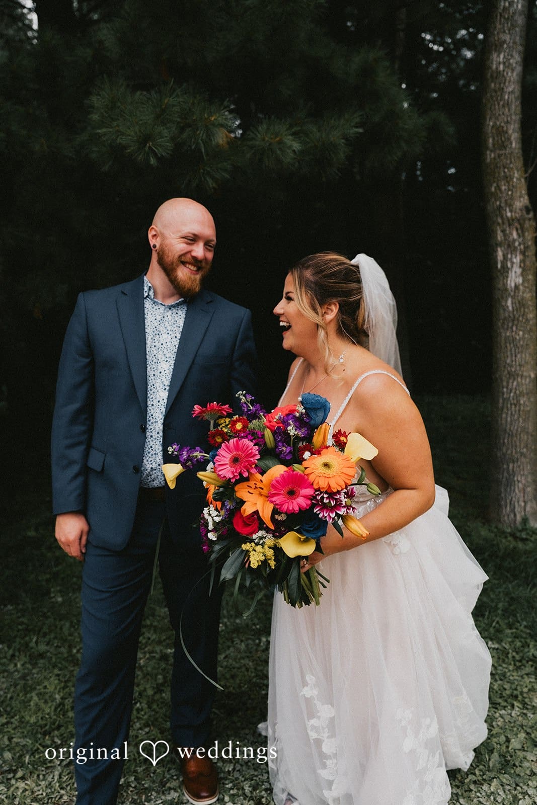 Wisconsin Backyard Wedding // Dalina & Alex -