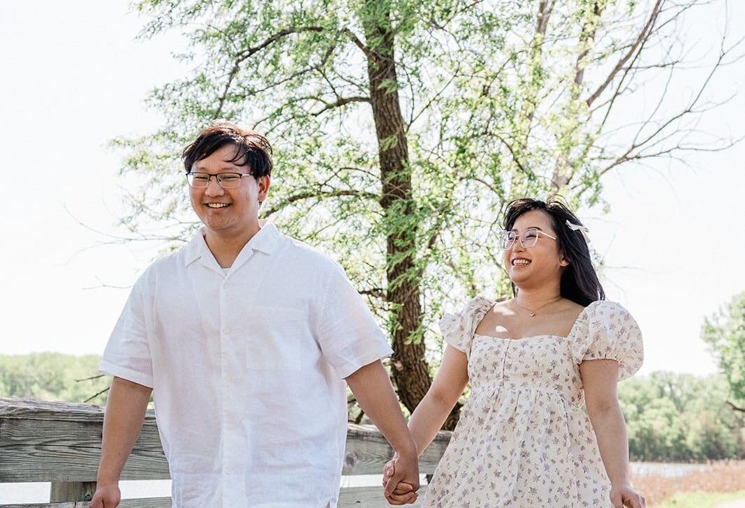Wood Lake Park Engagement // Josouaedh & Naochue -