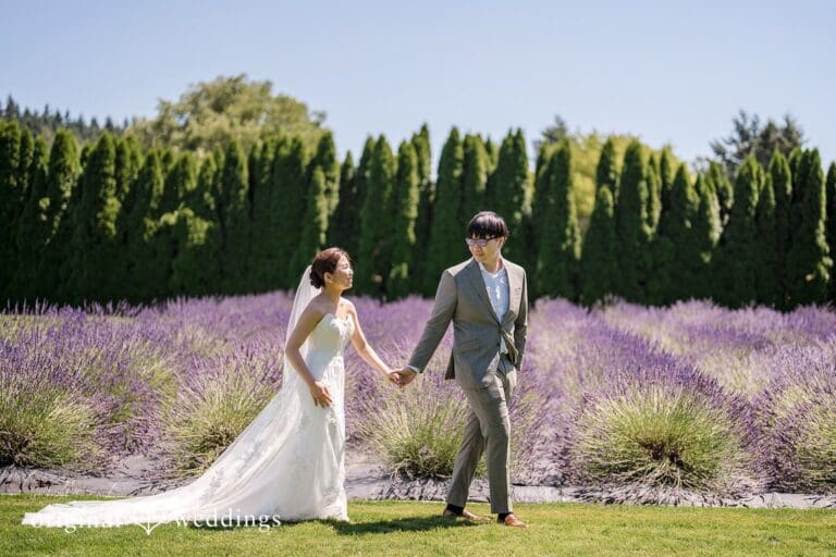 Woodinville Lavender Farm Wedding // Emily & Anthony
