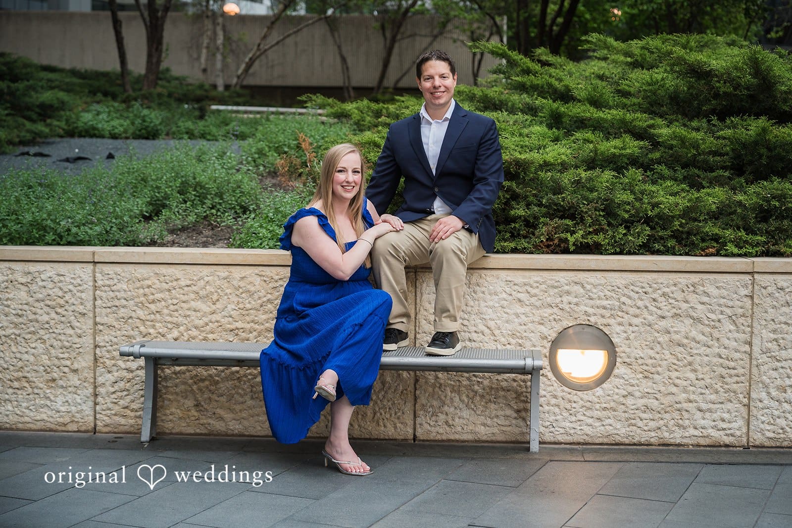 Wrigley Building Engagement // Raymond & Katherine -