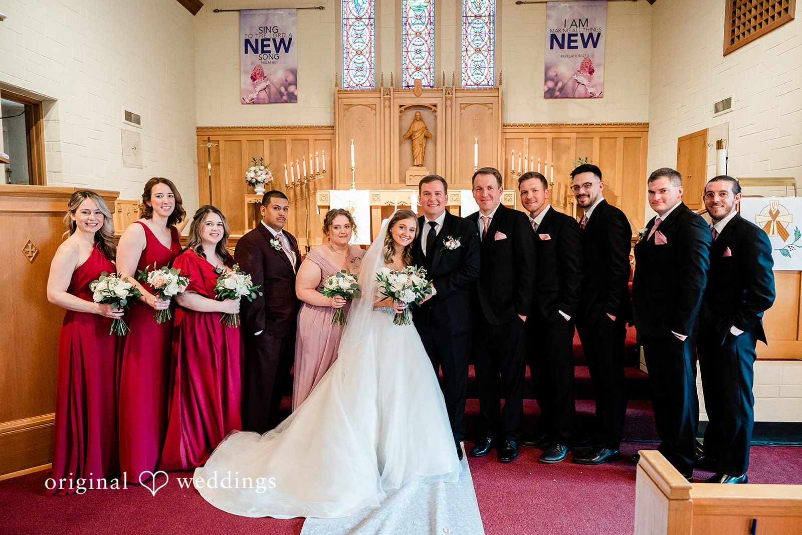 Zion Lutheran Church Wedding // Riley & Paige -