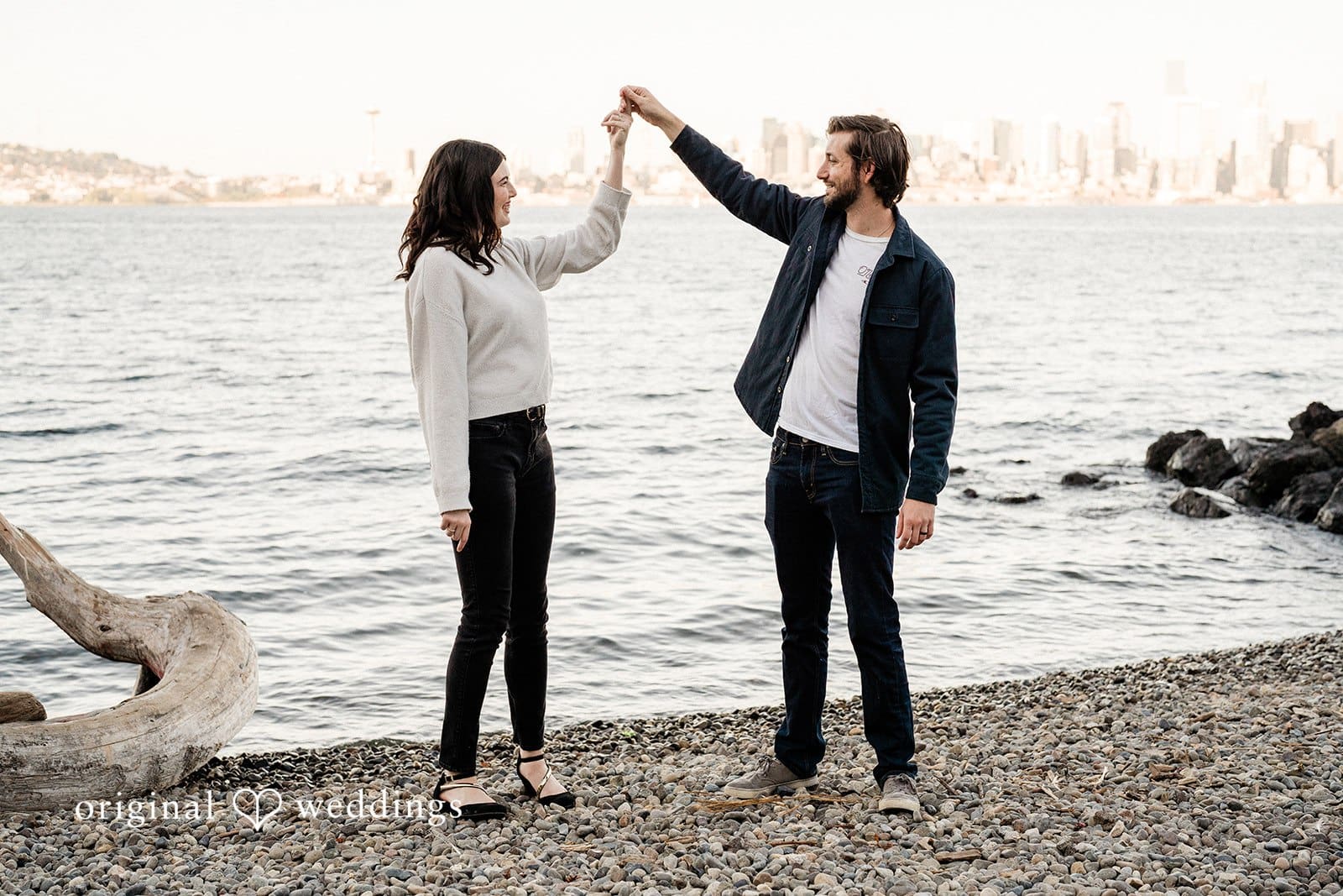 Alki Beach Engagement // Gillian & Joshua -