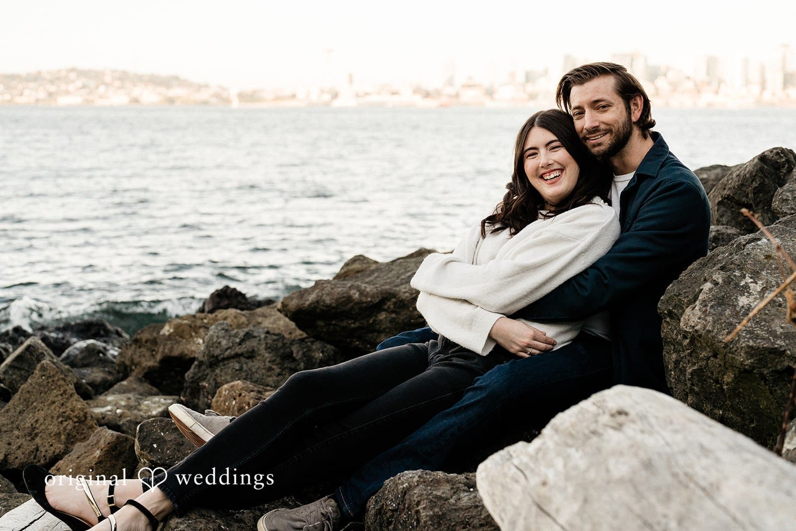 Alki Beach Engagement // Gillian & Joshua -