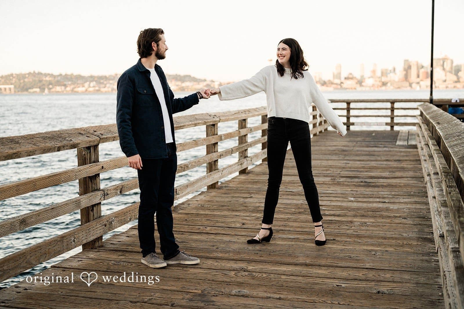 Alki Beach Engagement // Gillian & Joshua -