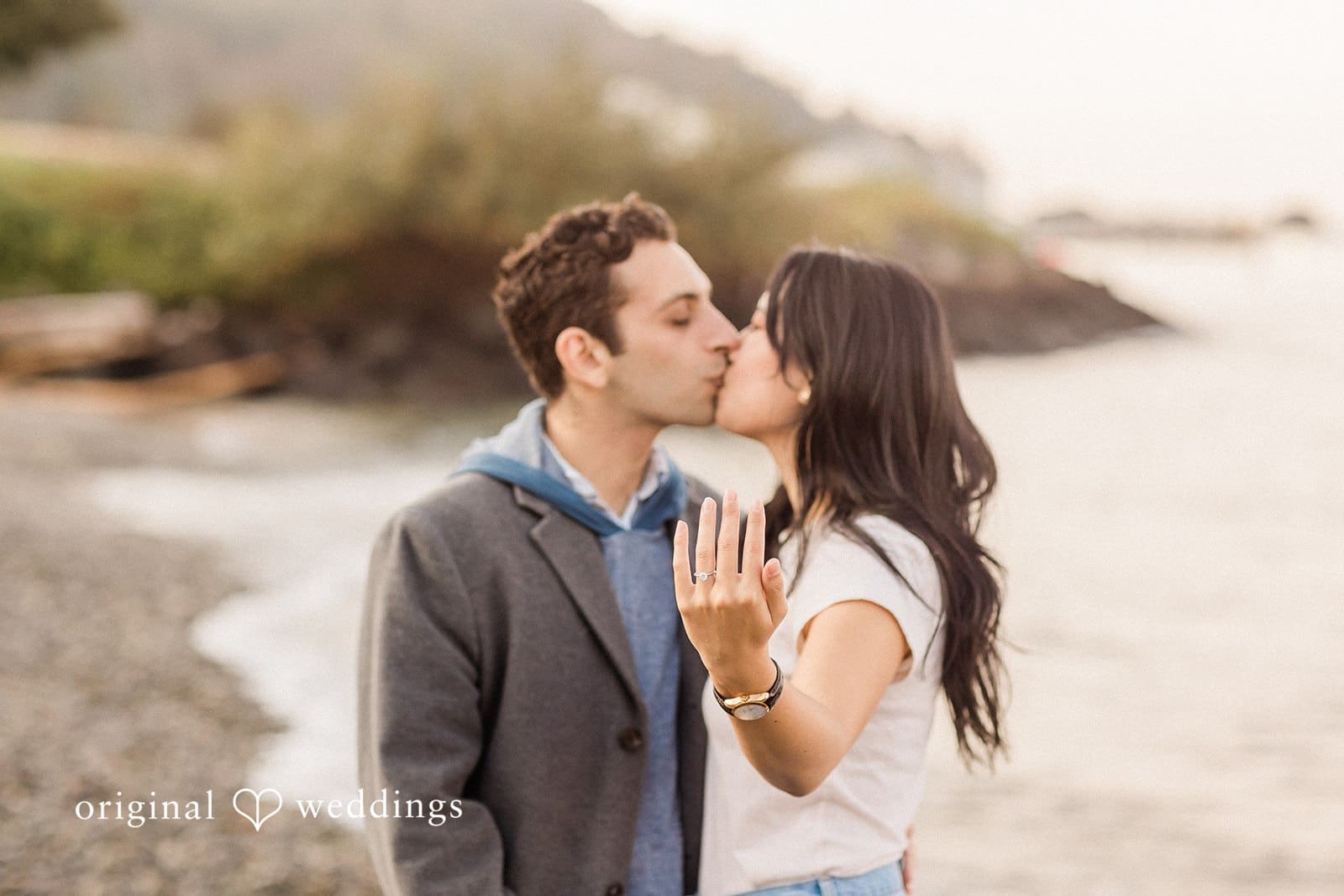Alki Beach Engagement // Marisa & Babak -