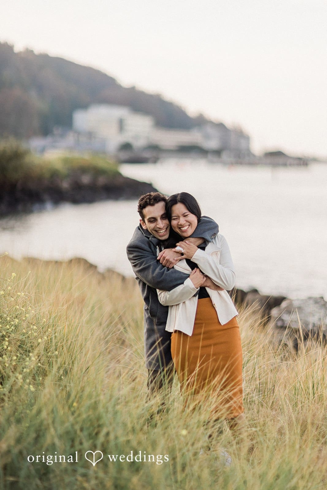 Alki Beach Engagement // Marisa & Babak -