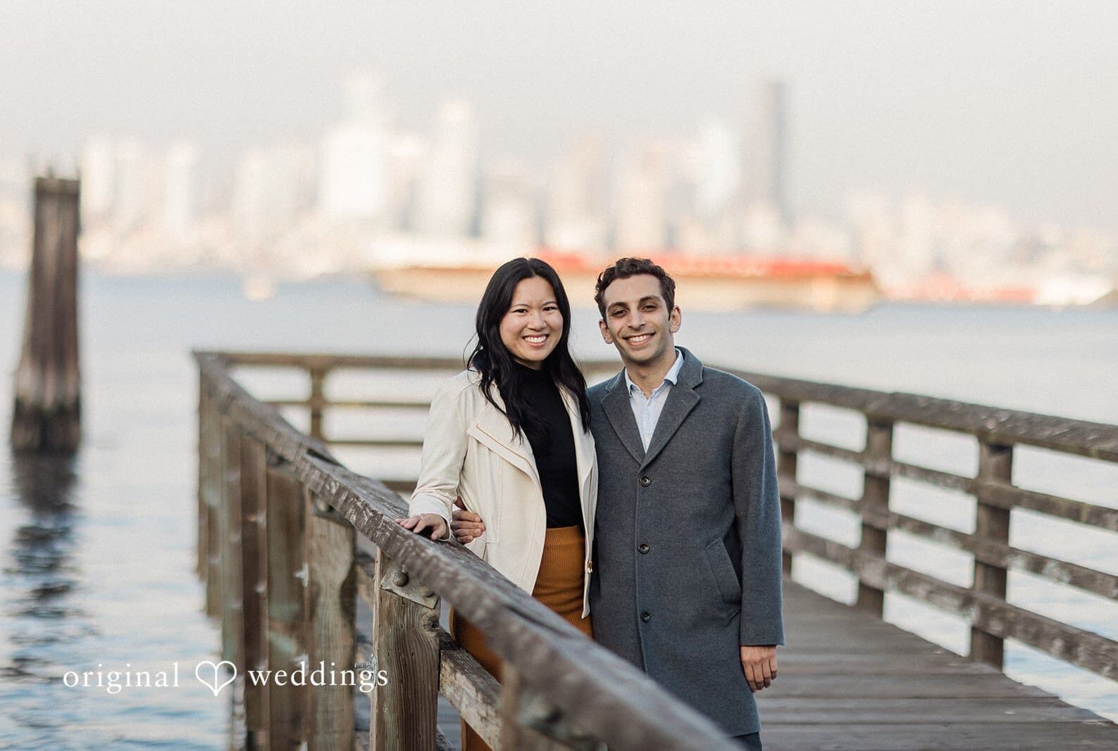 Alki Beach Engagement // Marisa & Babak -