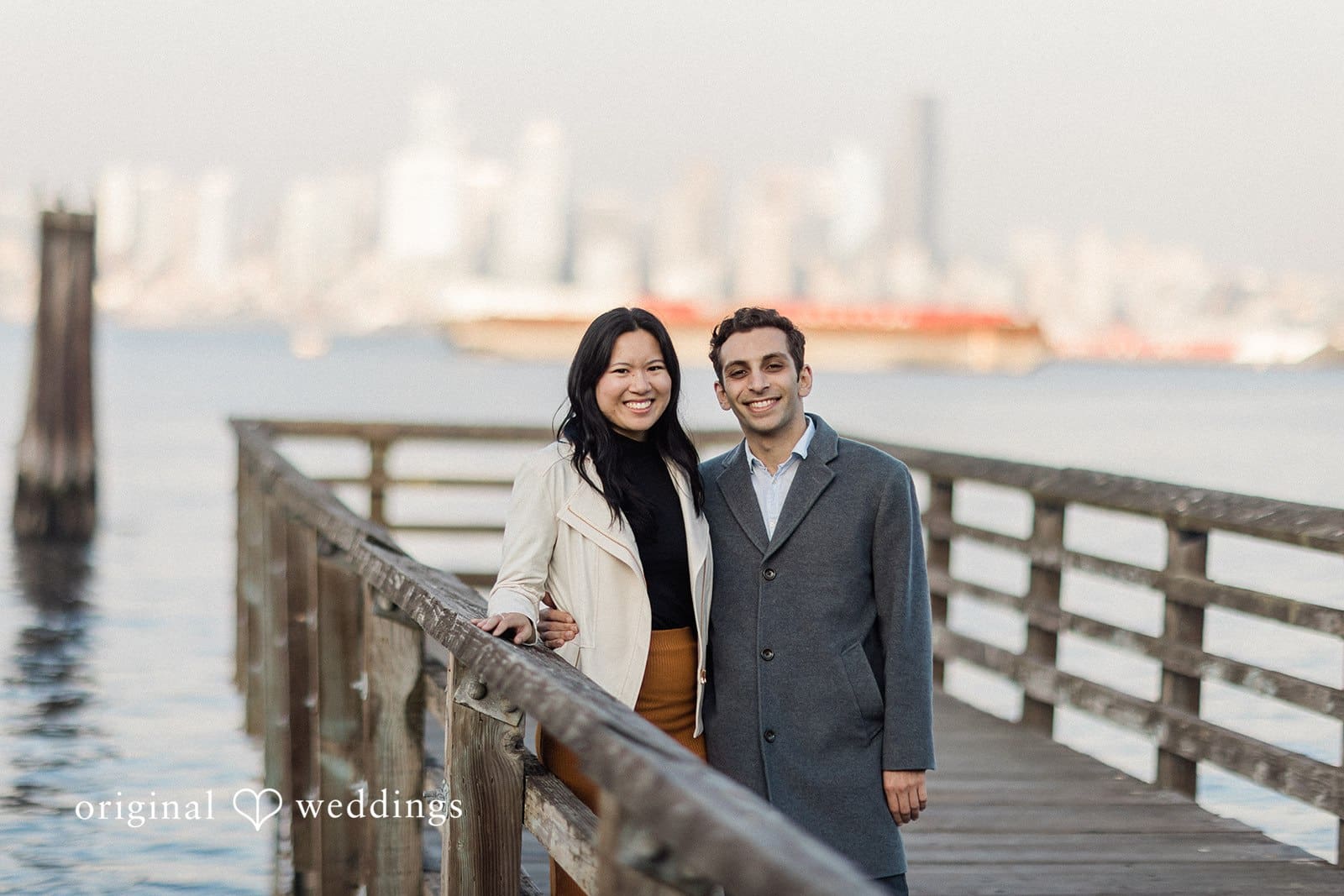 Alki Beach Engagement // Marisa & Babak -