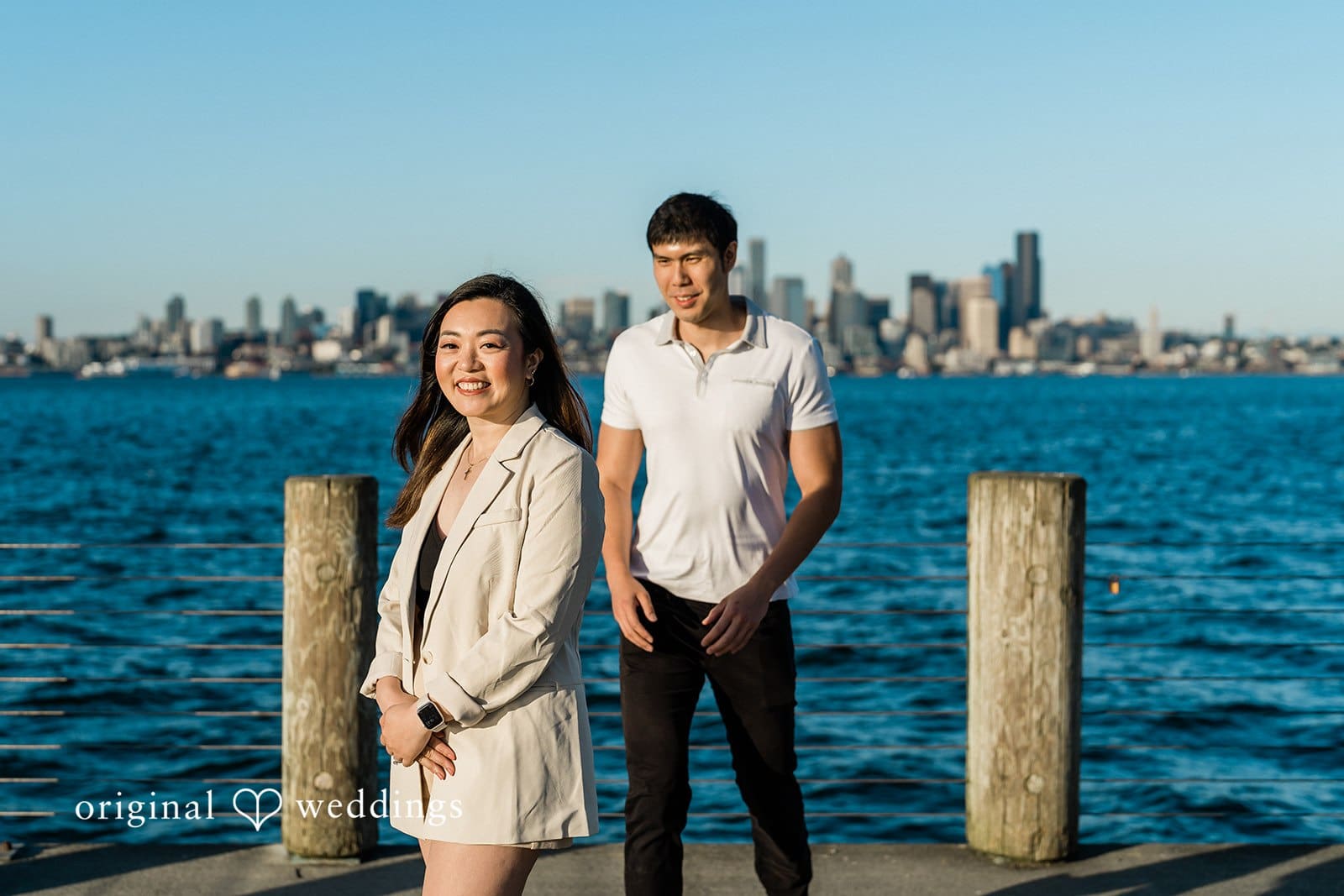 Alki Beach Engagement // Whiting & Reanna -