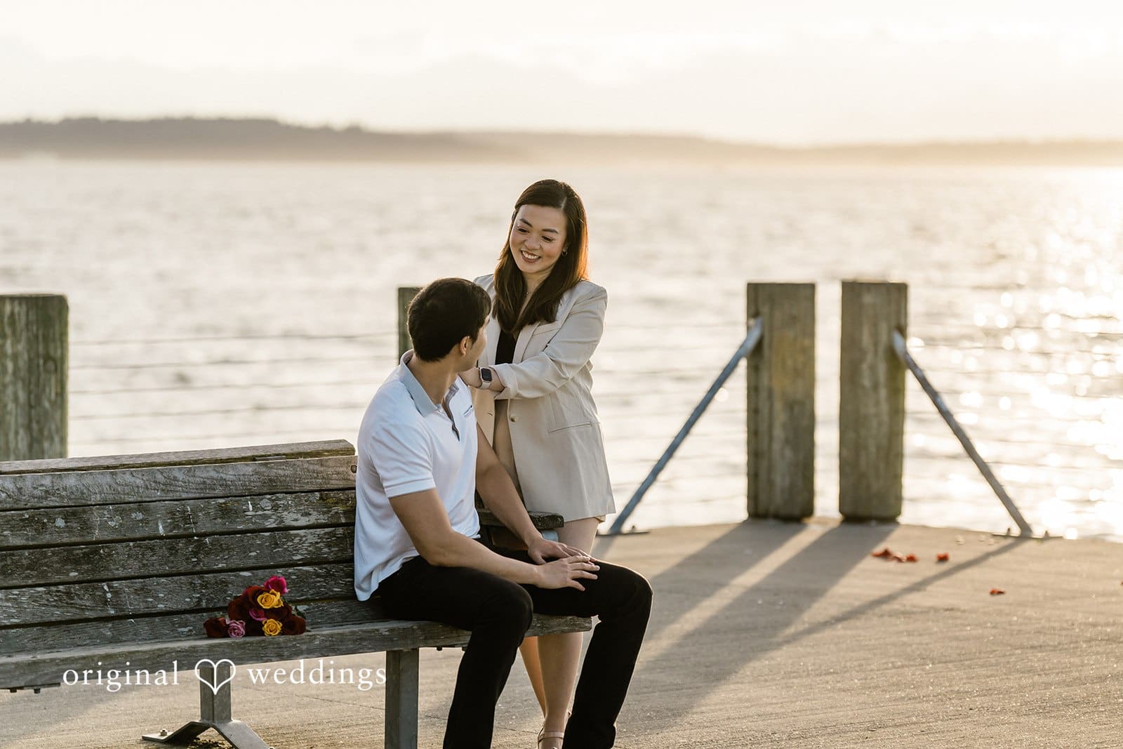 Alki Beach Engagement // Whiting & Reanna -