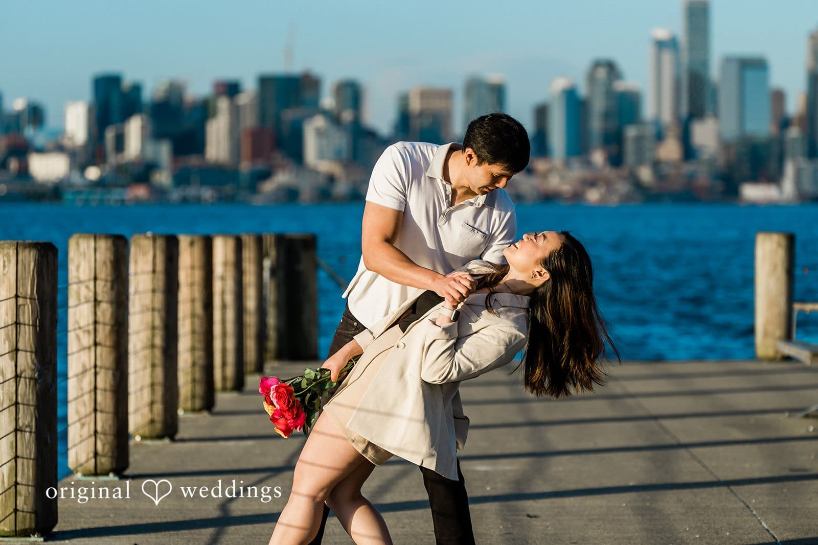 Alki Beach Engagement // Whiting & Reanna -