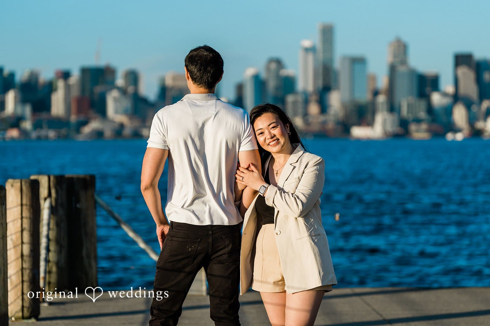Alki Beach Engagement // Whiting & Reanna -