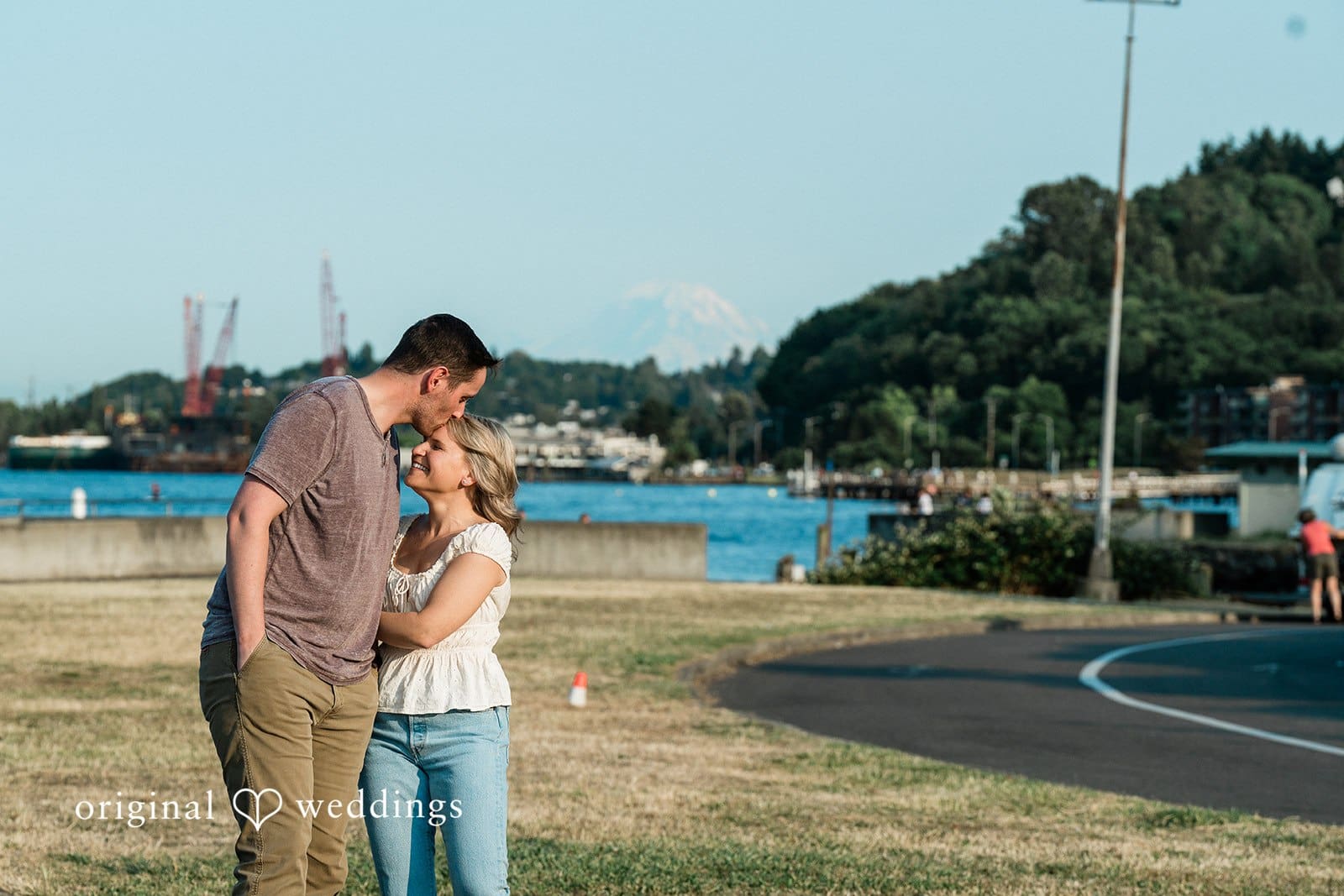 Alki Boat Launch Engagement // Delany & Ryan -