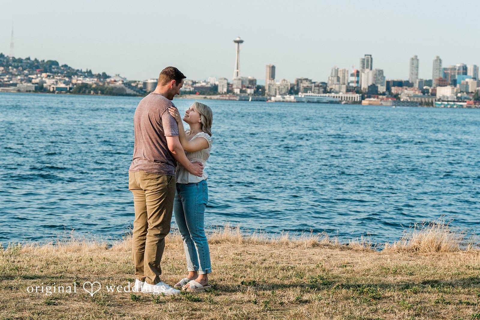 Alki Boat Launch Engagement // Delany & Ryan -