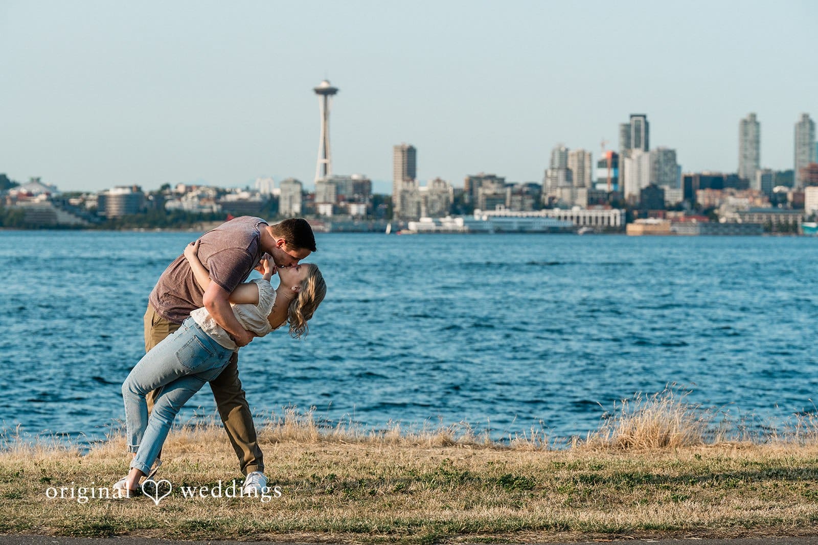 Alki Boat Launch Engagement // Delany & Ryan -