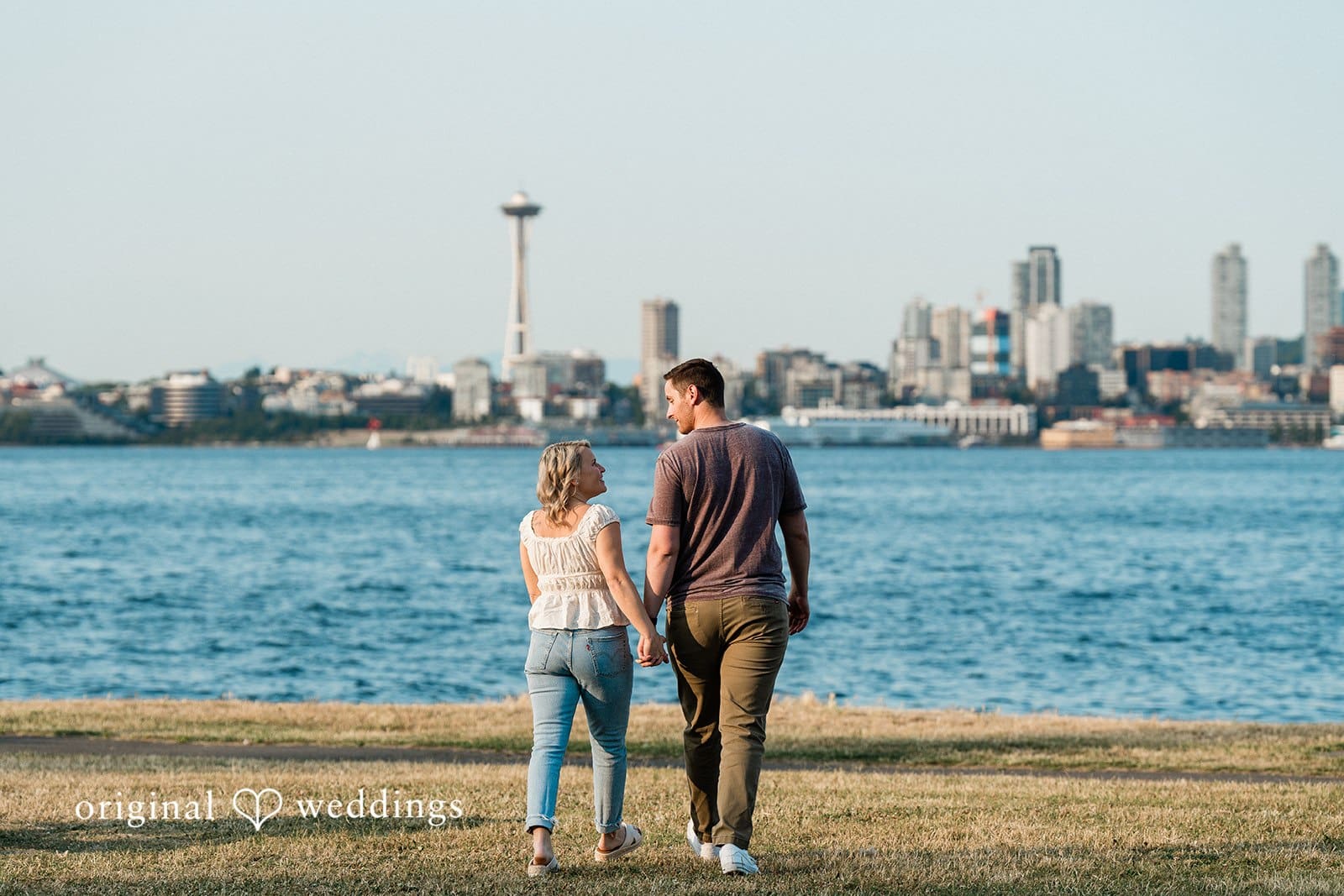 Alki Boat Launch Engagement // Delany & Ryan -