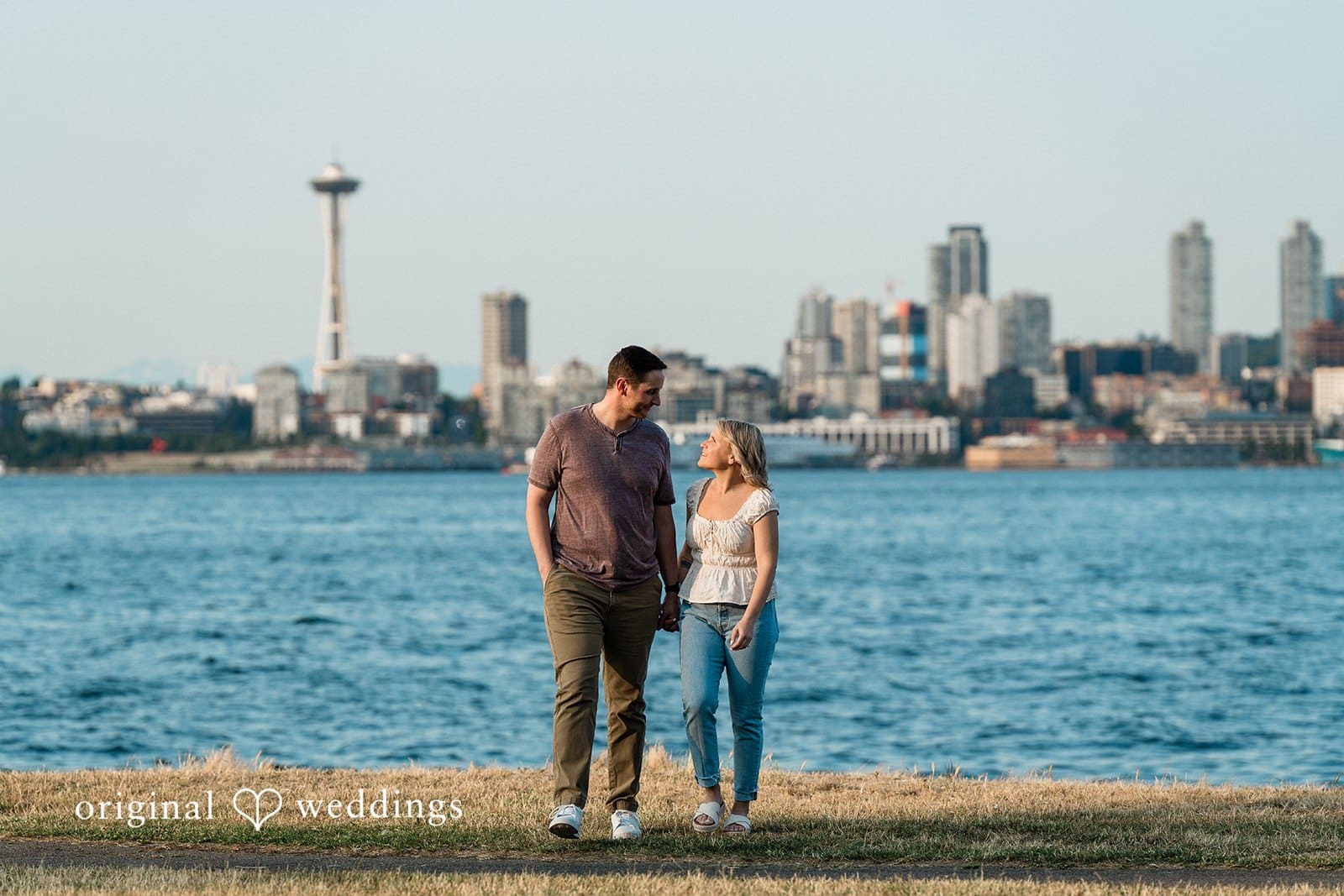 Alki Boat Launch Engagement // Delany & Ryan -