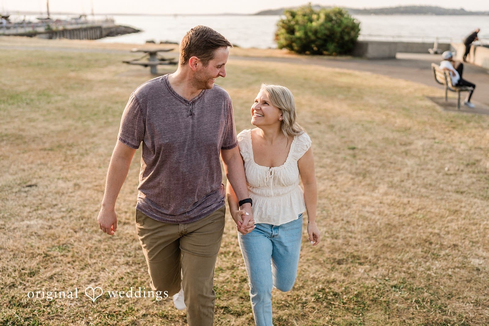 Alki Boat Launch Engagement // Delany & Ryan -
