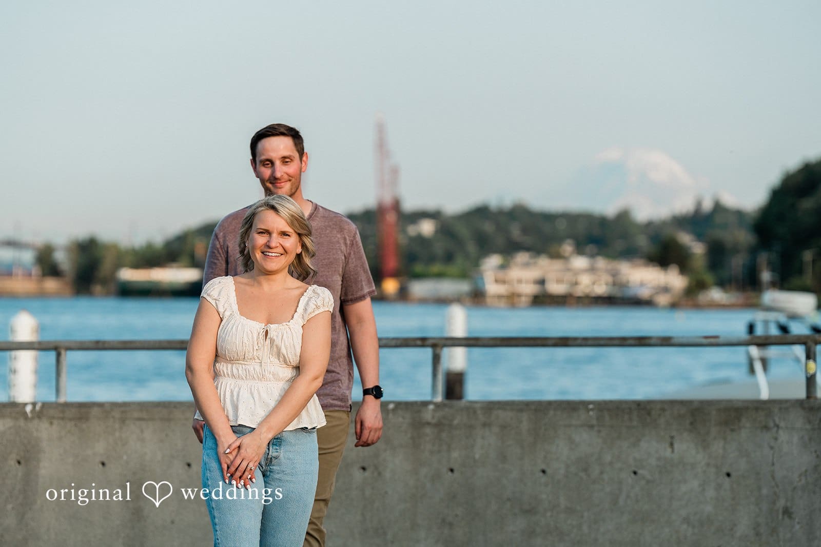 Alki Boat Launch Engagement // Delany & Ryan -
