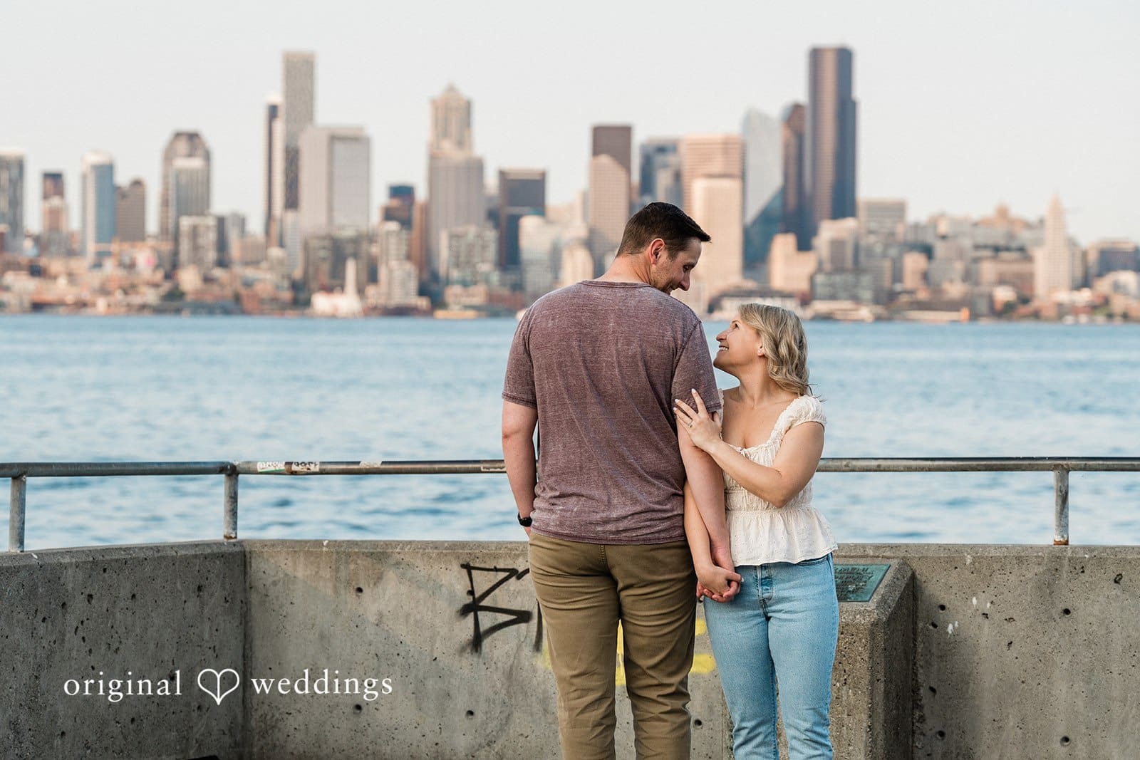 Alki Boat Launch Engagement // Delany & Ryan -