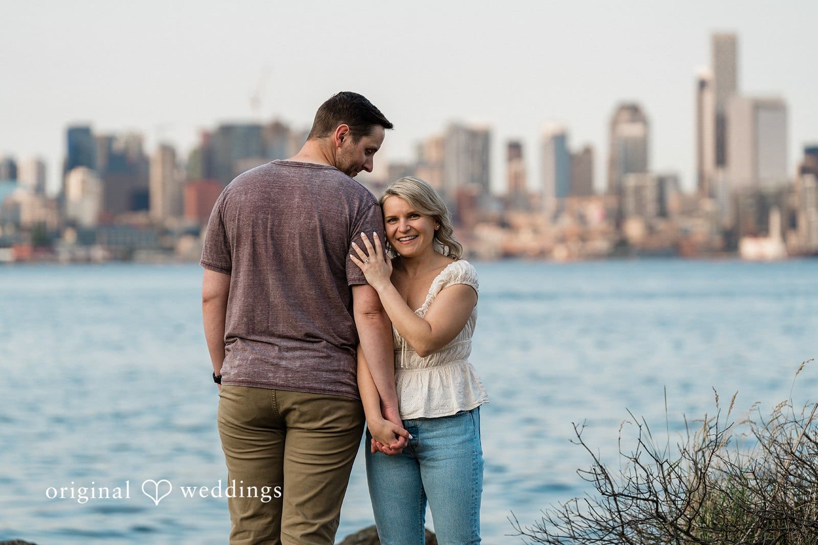 Alki Boat Launch Engagement // Delany & Ryan -