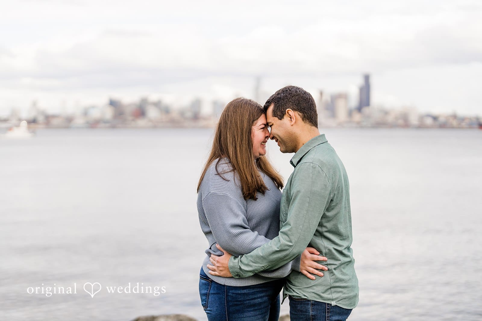 Alki Boat Launch Engagement // Mary & Brian -