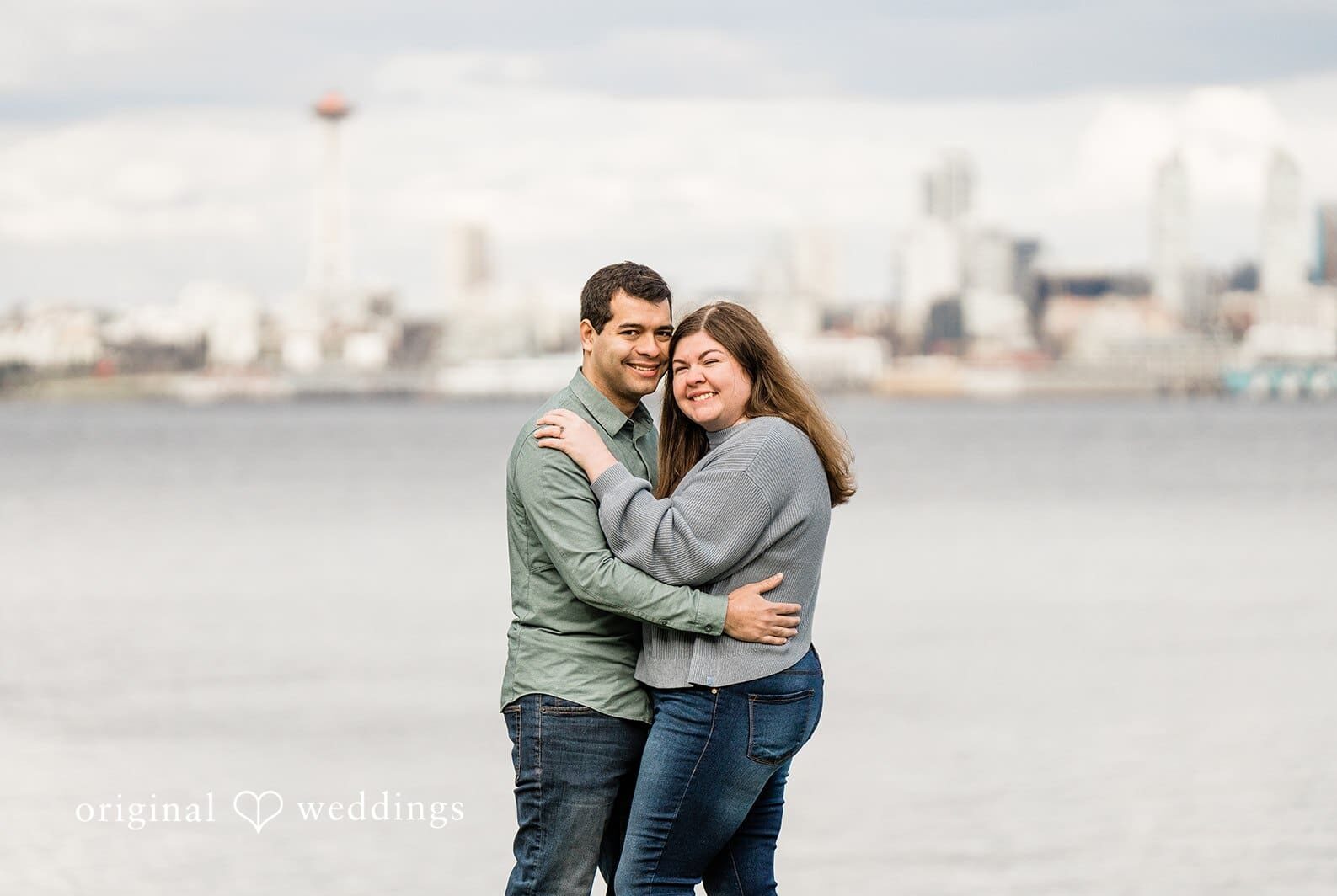 Alki Boat Launch Engagement // Mary & Brian -