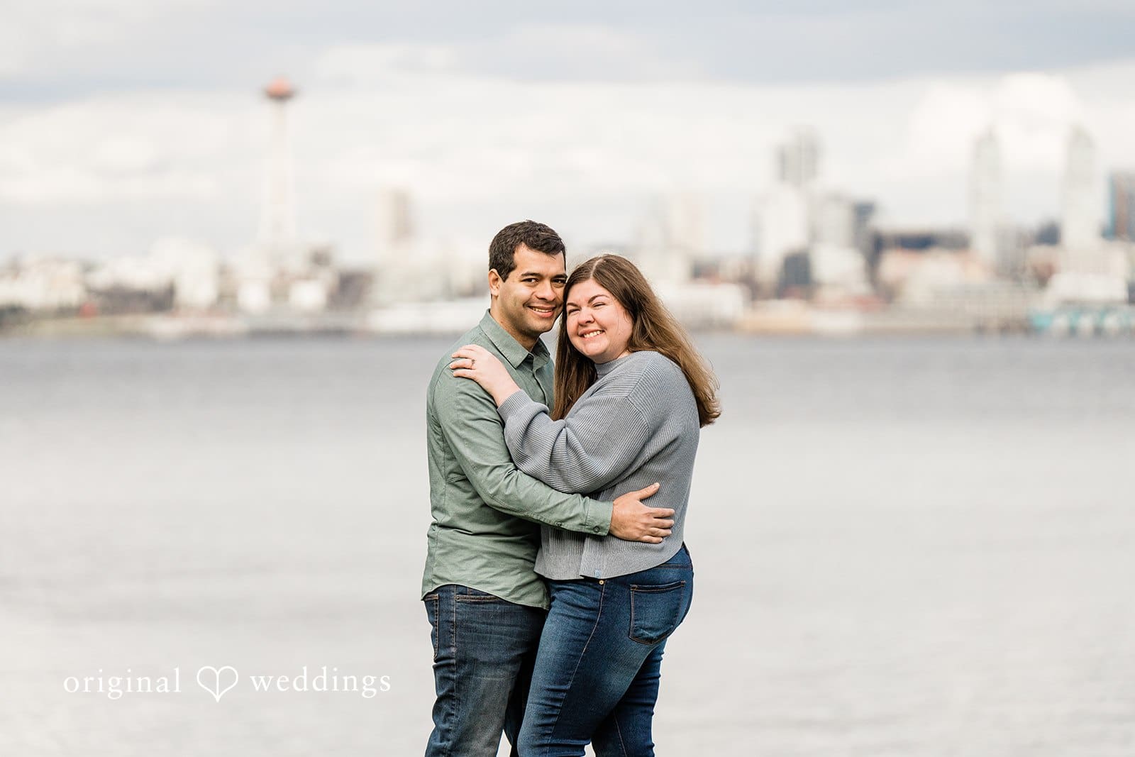 Alki Boat Launch Engagement // Mary & Brian -