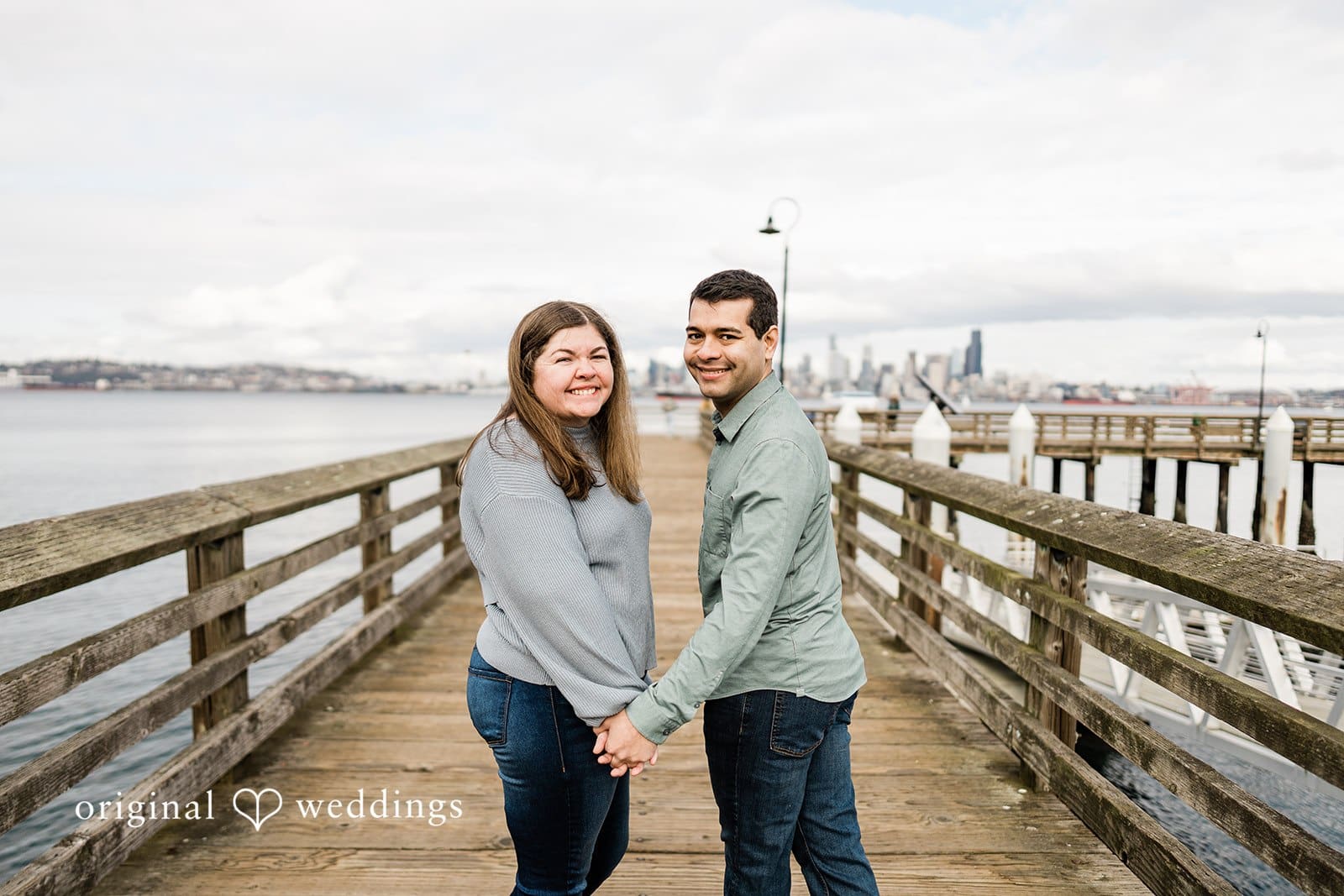 Alki Boat Launch Engagement // Mary & Brian -