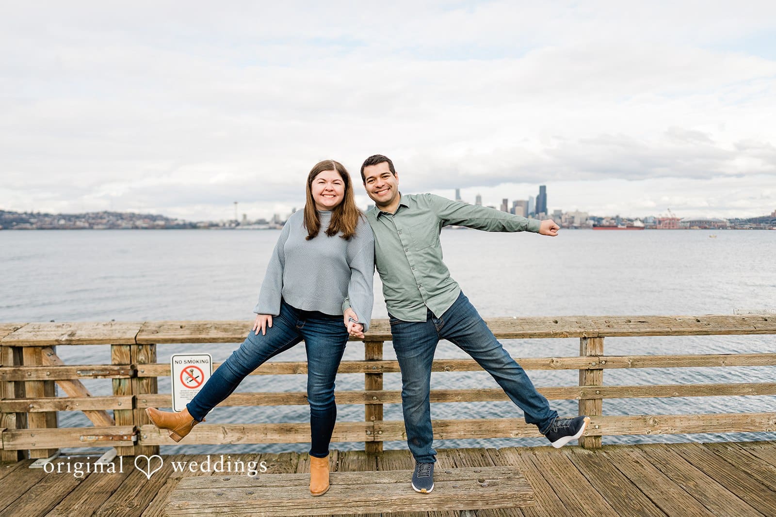 Alki Boat Launch Engagement // Mary & Brian -