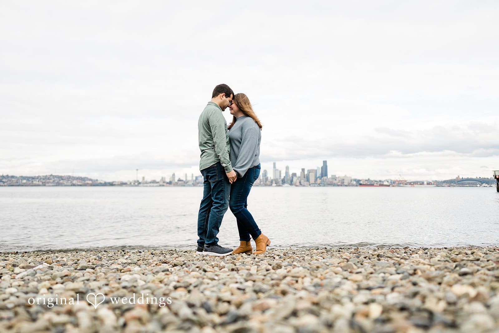 Alki Boat Launch Engagement // Mary & Brian -