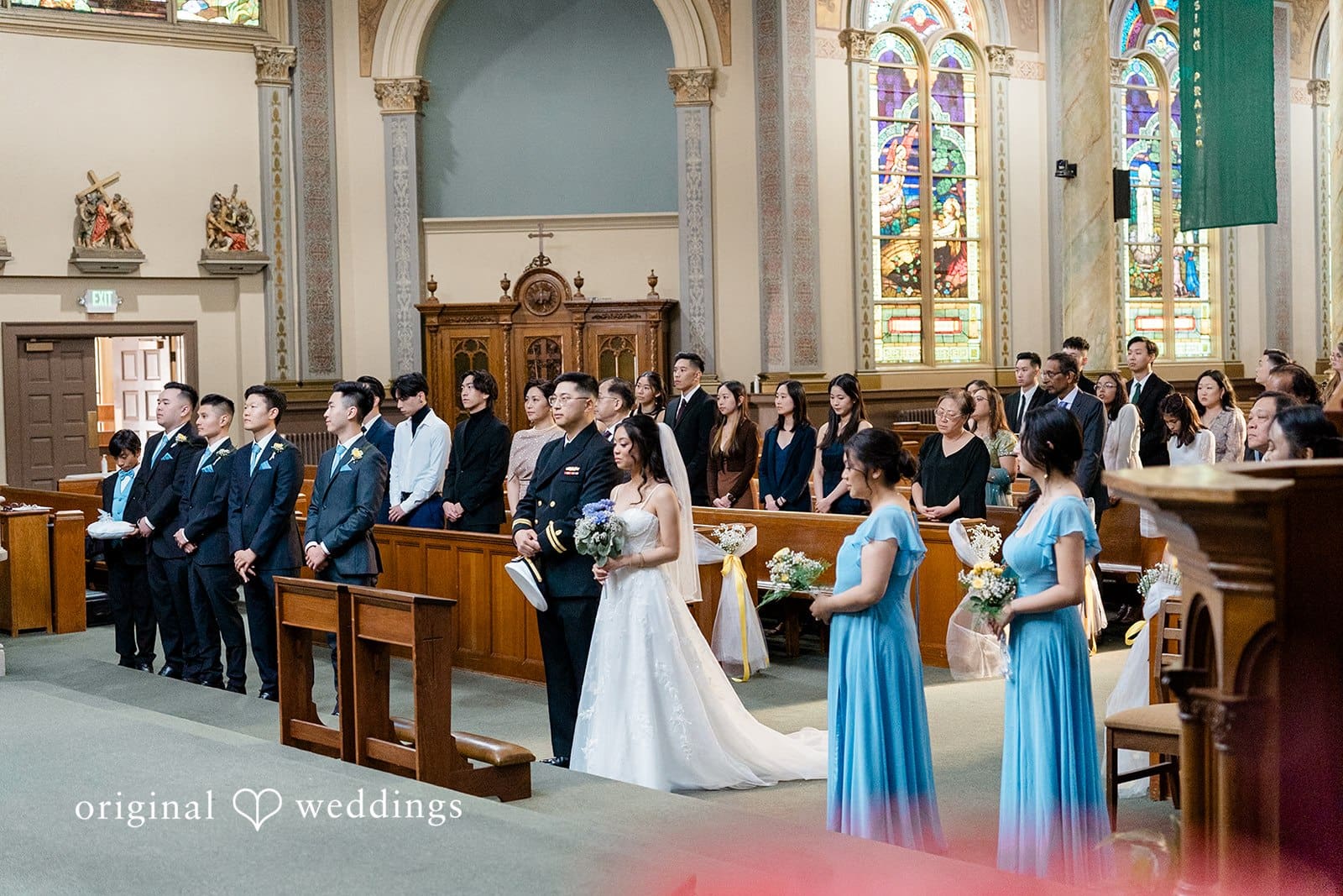 All Saints Catholic Church Wedding // Coreen & Austin -
