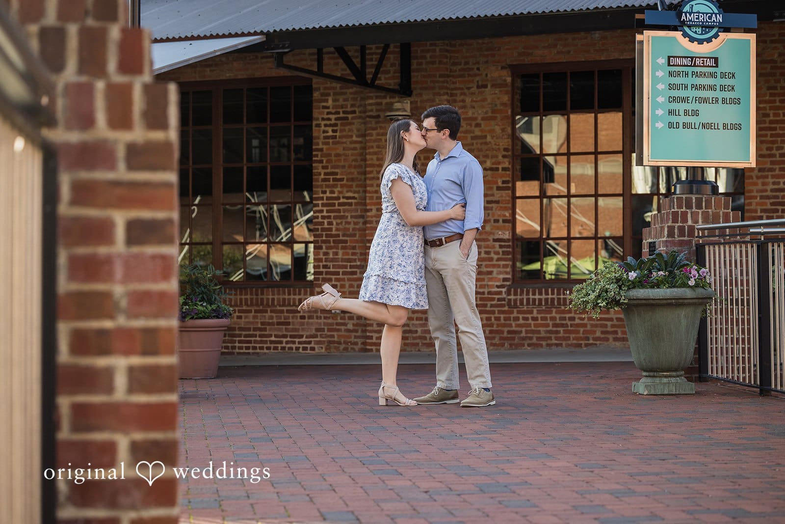 American Tobacco Campus Engagement // Laura & John -
