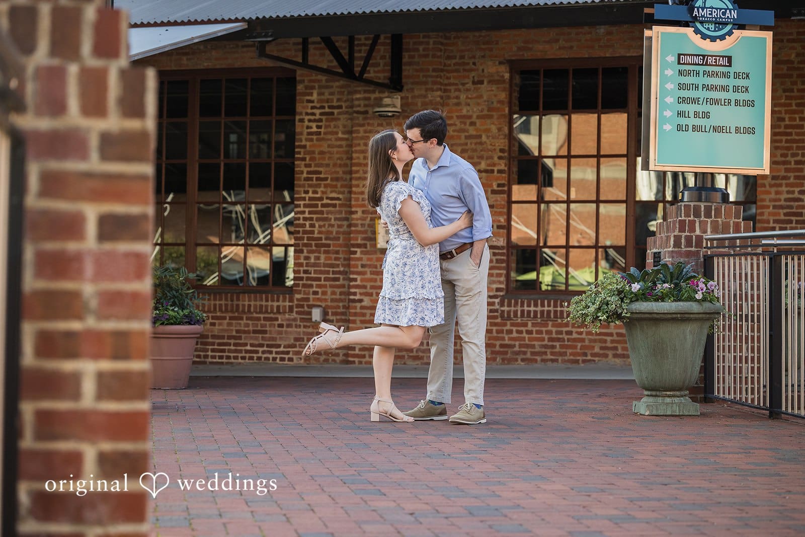 American Tobacco Campus Engagement // Laura & John -