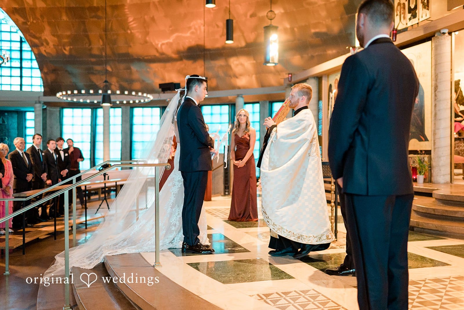 Ascension Greek Orthodox Cathedral Wedding // Bailey & Kosta -