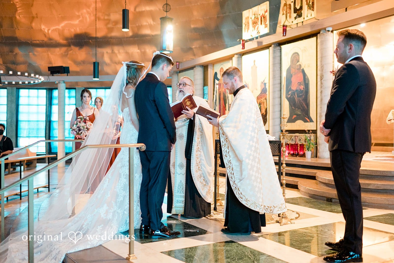 Ascension Greek Orthodox Cathedral Wedding // Bailey & Kosta -