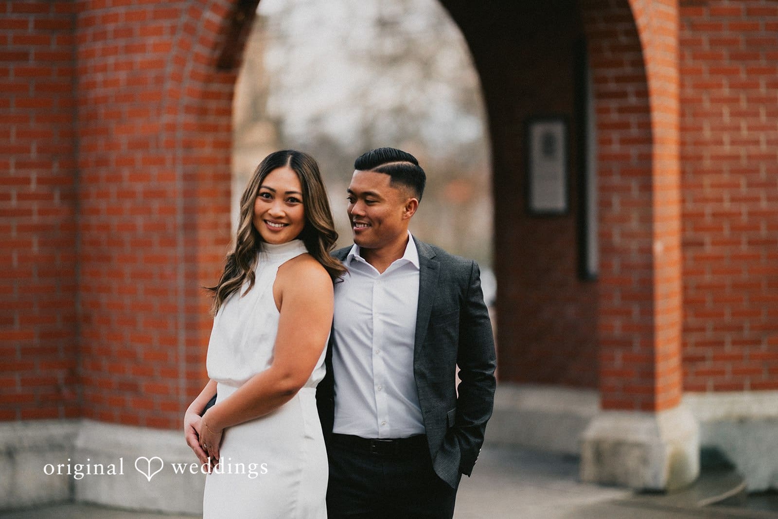 Ballard Downtown Engagement // Rowena & John -