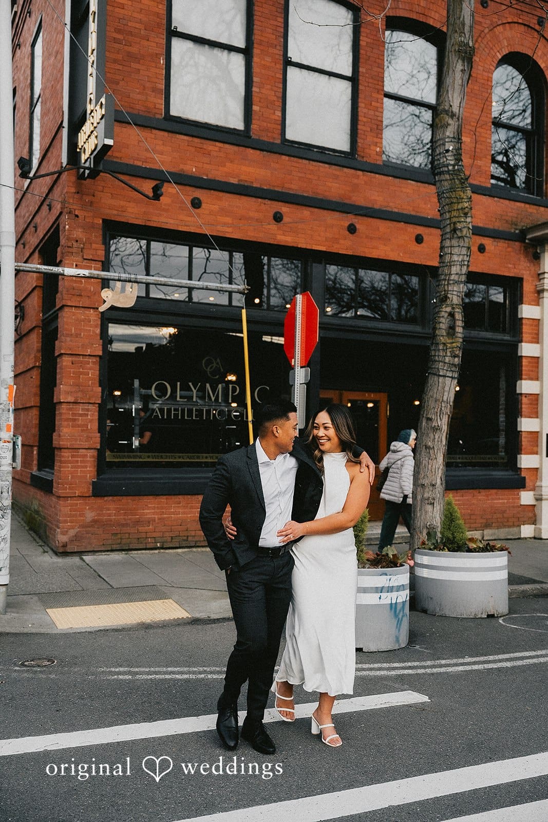 Ballard Downtown Engagement // Rowena & John -