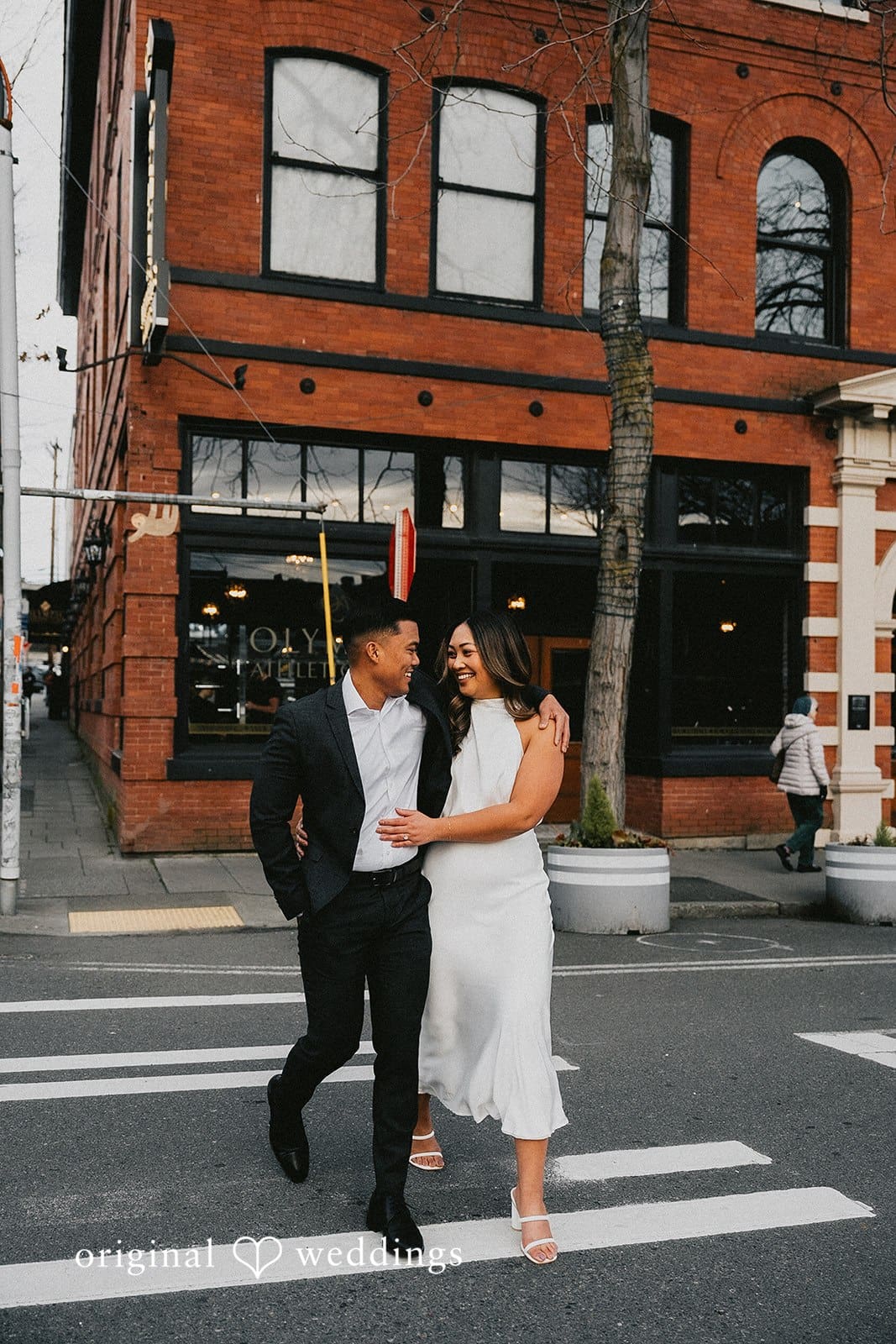 Ballard Downtown Engagement // Rowena & John -