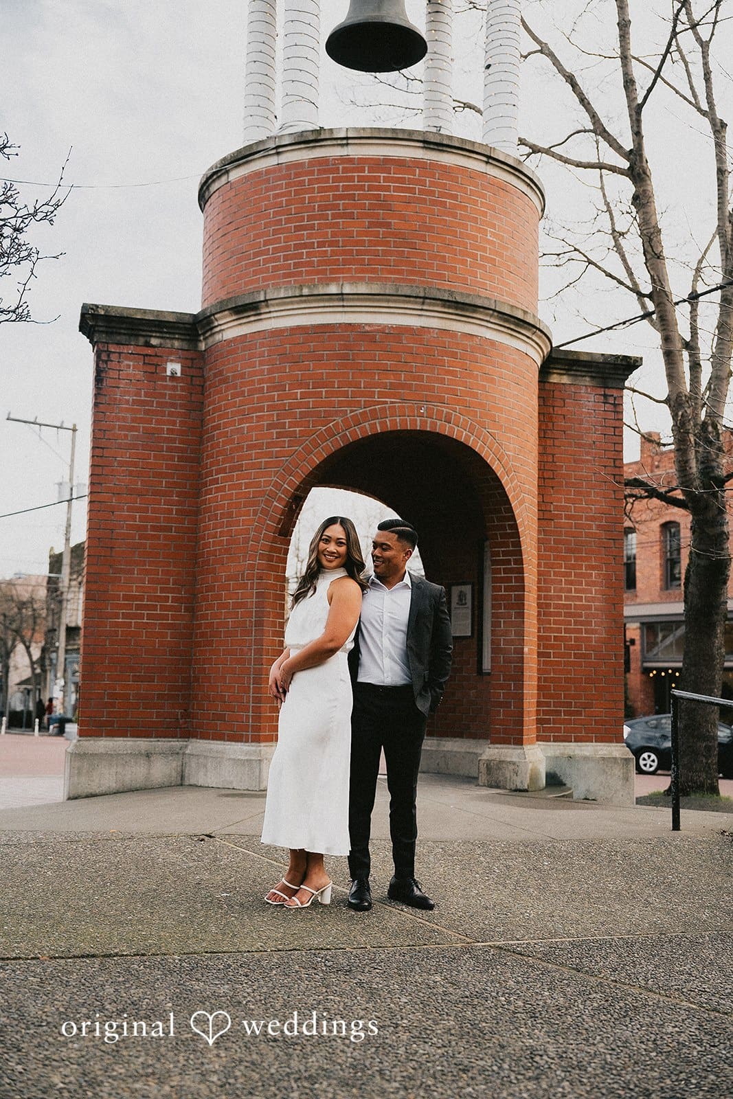 Ballard Downtown Engagement // Rowena & John -