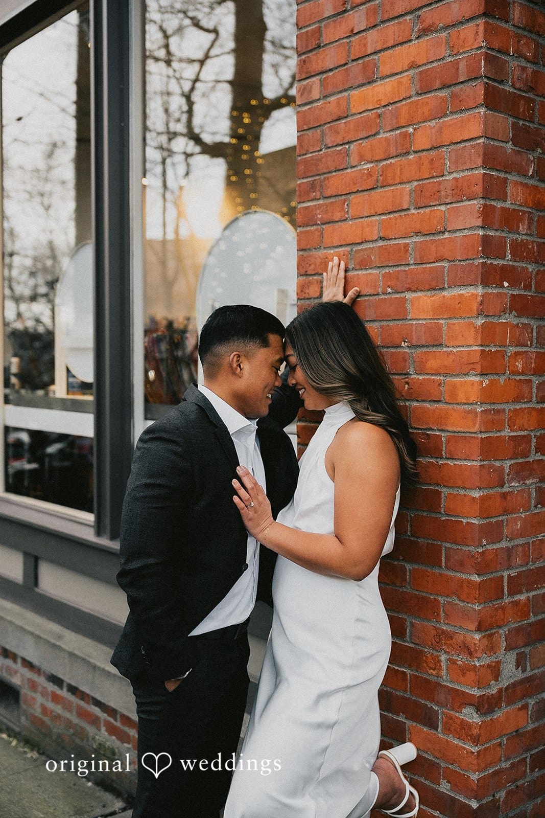 Ballard Downtown Engagement // Rowena & John -