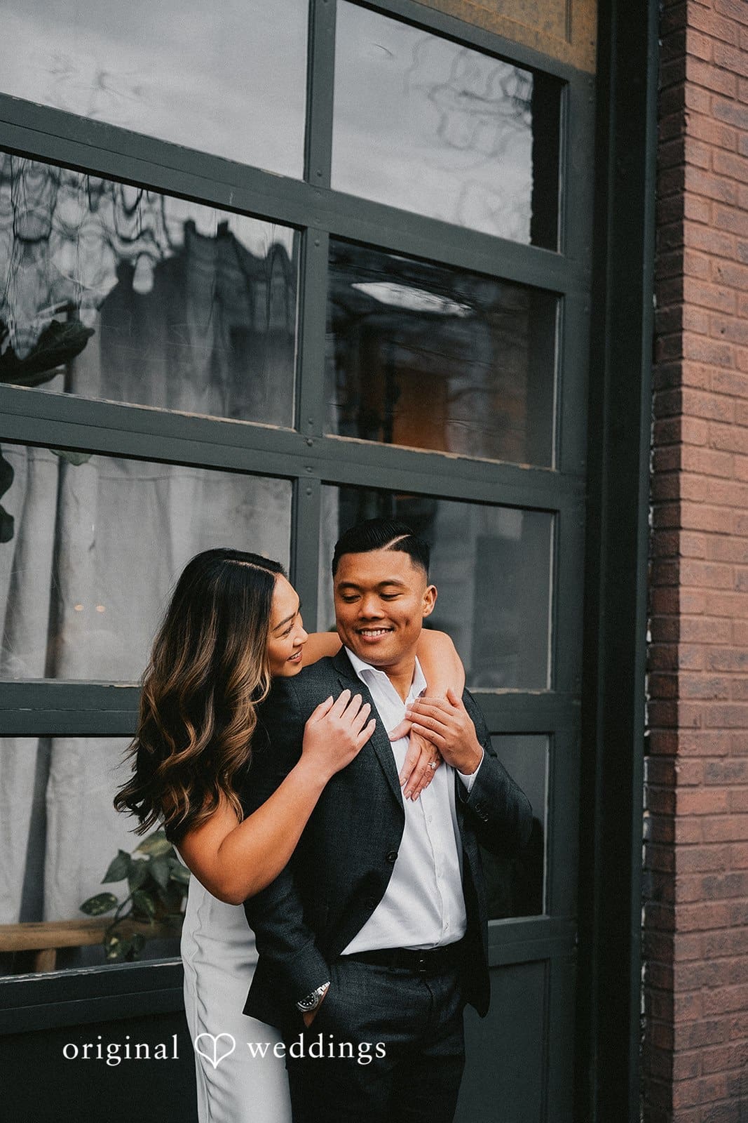 Ballard Downtown Engagement // Rowena & John -
